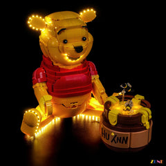 Hundred Acre Wood cozy lighting - ZENE Bricks Light Kit for LEGO® Winnie the Pooh #43300