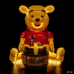 round window soft lamp glow - ZENE Bricks Light Kit for LEGO® Winnie the Pooh #43300