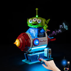 Light Kit for Alien with Pizza Planet Rocket Ride #43307