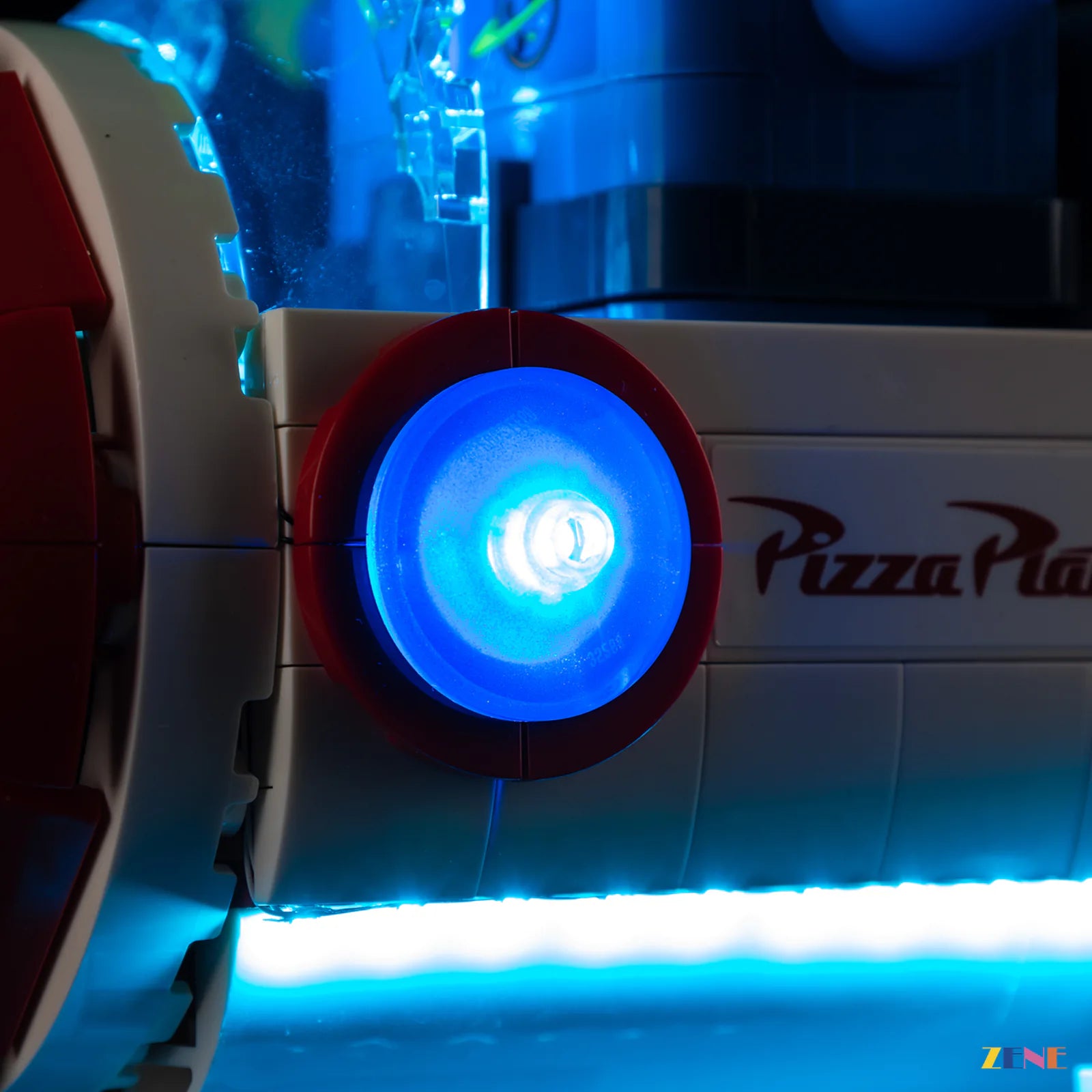 zene bricks Light Kit for Alien with Pizza Planet Rocket Ride #43307
