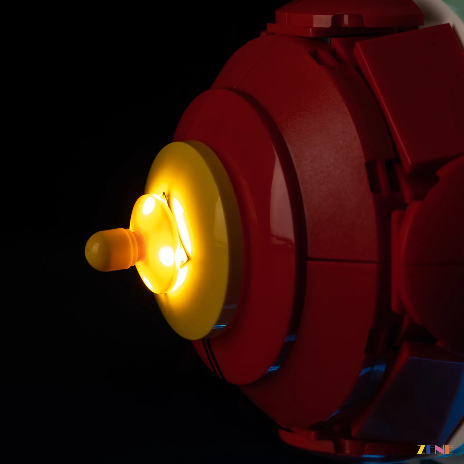 zene bricks Light Kit for Alien with Pizza Planet Rocket Ride #43307