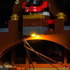 premium anniversary forge LED upgrade - ZENE Bricks Light Kit for LEGO® Four Weapons Blacksmith 15th Anniversary #71858