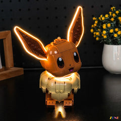 Pokémon companion shelf night glow - ZENE Bricks Light Kit for LEGO® Eevee #72151