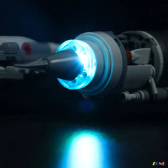 bounty hunter starship display lighting - ZENE Bricks Light Kit for LEGO® The Mandalorian's N-1 Starfighter #75325