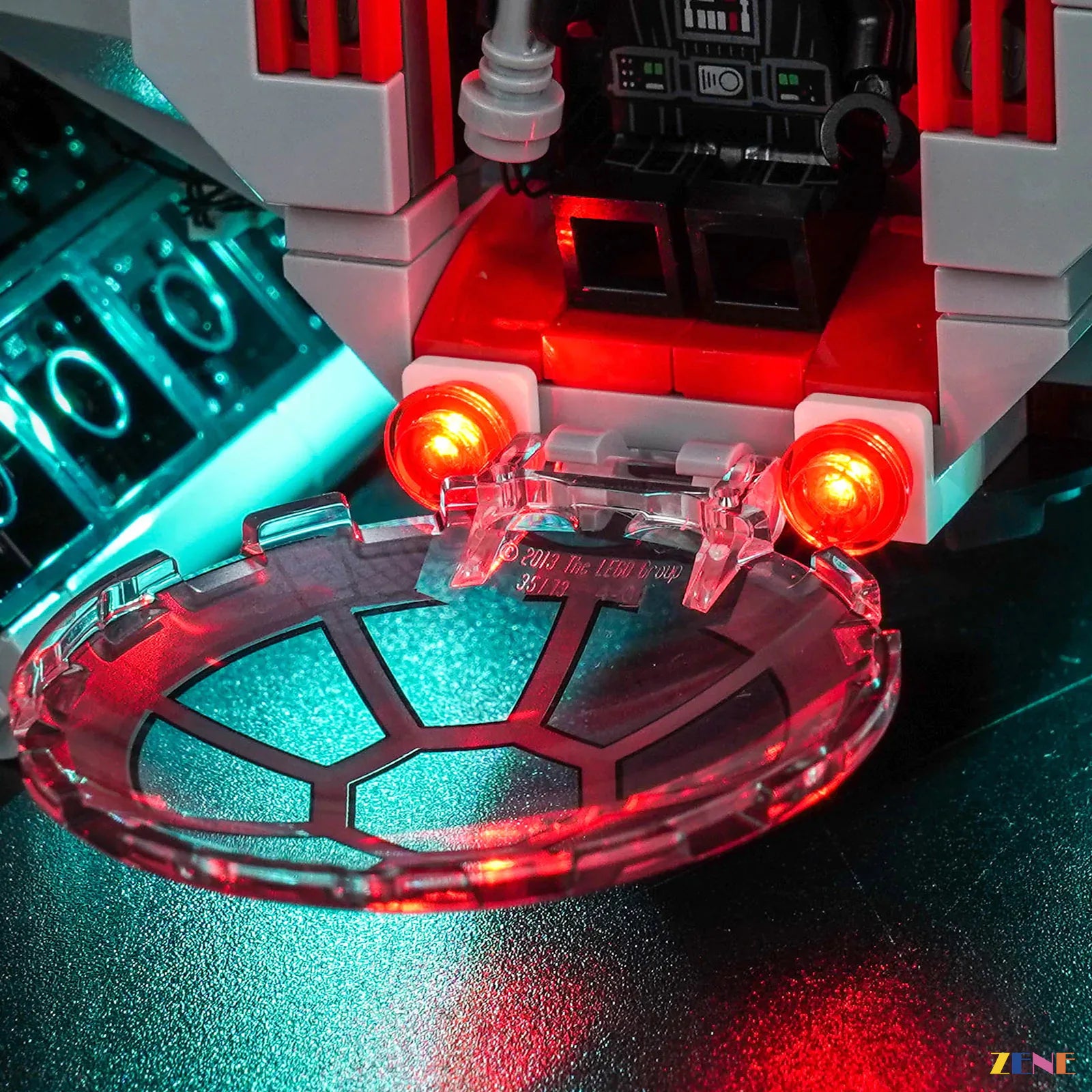 zene bricks Light Kit for SMART Play: Darth Vader's TIE Fighter #75421