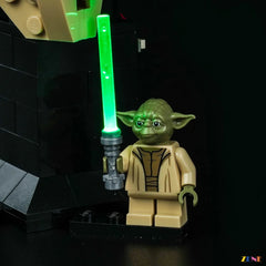 complete Star Wars bust light upgrade - ZENE Bricks Light Kit for LEGO® Yoda Bust #75438