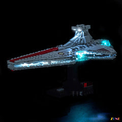 command bridge red accent lights - ZENE Bricks Light Kit for LEGO® Venator-Class Attack Cruiser #75441 Ver.2