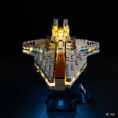 massive rear engine blue lighting - ZENE Bricks Light Kit for LEGO® Venator-Class Attack Cruiser #75441