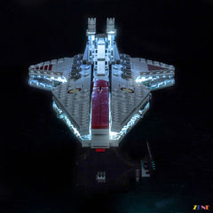 AFOL Star Wars warship lighting - ZENE Bricks Light Kit for LEGO® Venator-Class Attack Cruiser #75441 Ver.2