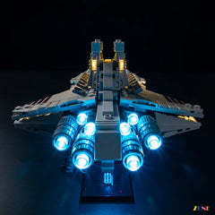 galactic fleet shelf centerpiece glow - ZENE Bricks Light Kit for LEGO® Venator-Class Attack Cruiser #75441