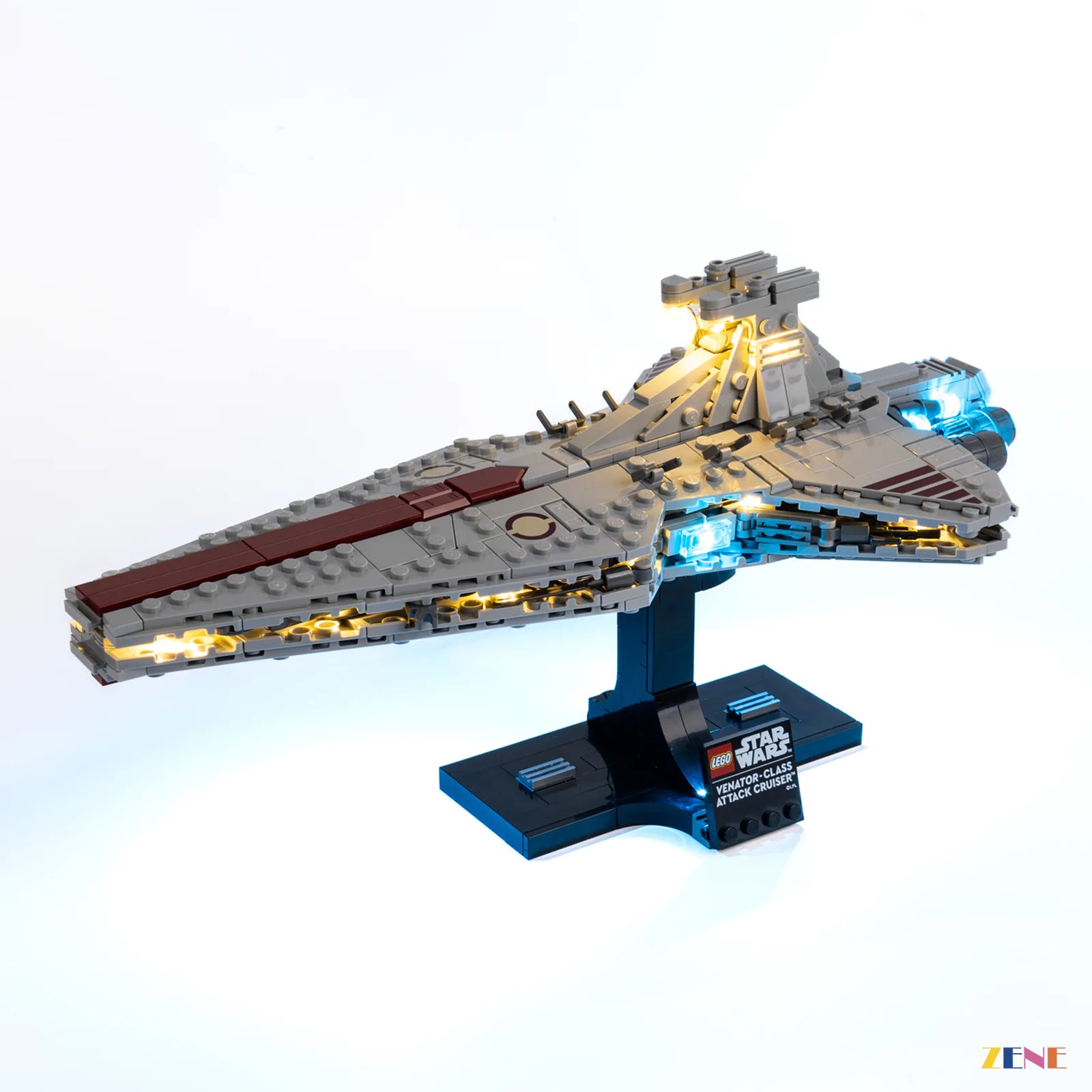 Republic flagship display illumination - ZENE Bricks Light Kit for LEGO® Venator-Class Attack Cruiser #75441
