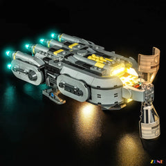 side thruster energy light points - ZENE Bricks Light Kit for LEGO® Anzellan Starship #75445