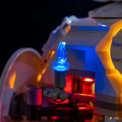movie robot showcase light effect - ZENE Bricks Light Kit for LEGO® BB8 Astromech Droid #75452