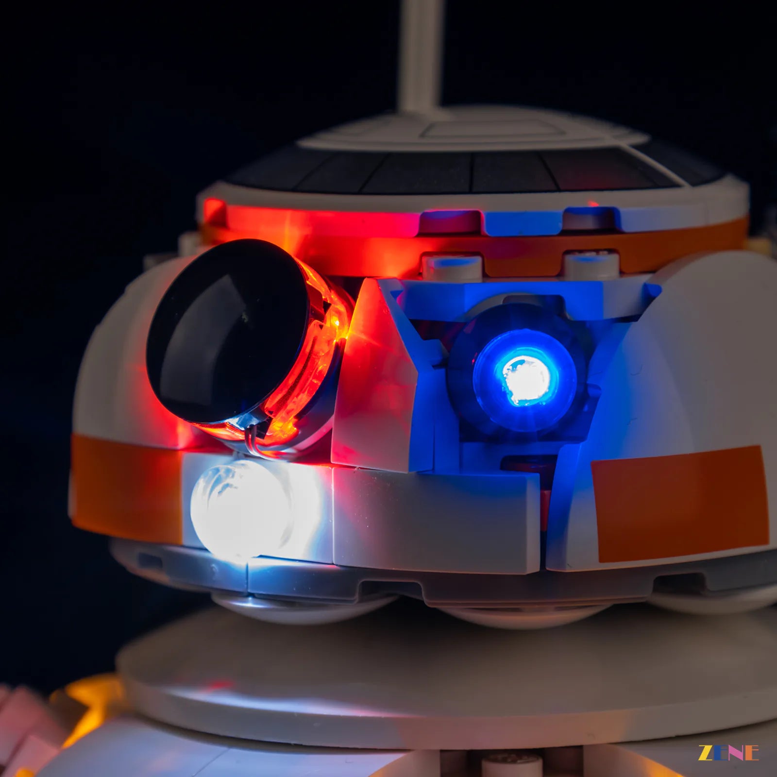 zene bricks Light Kit for BB8 Astromech Droid #75452