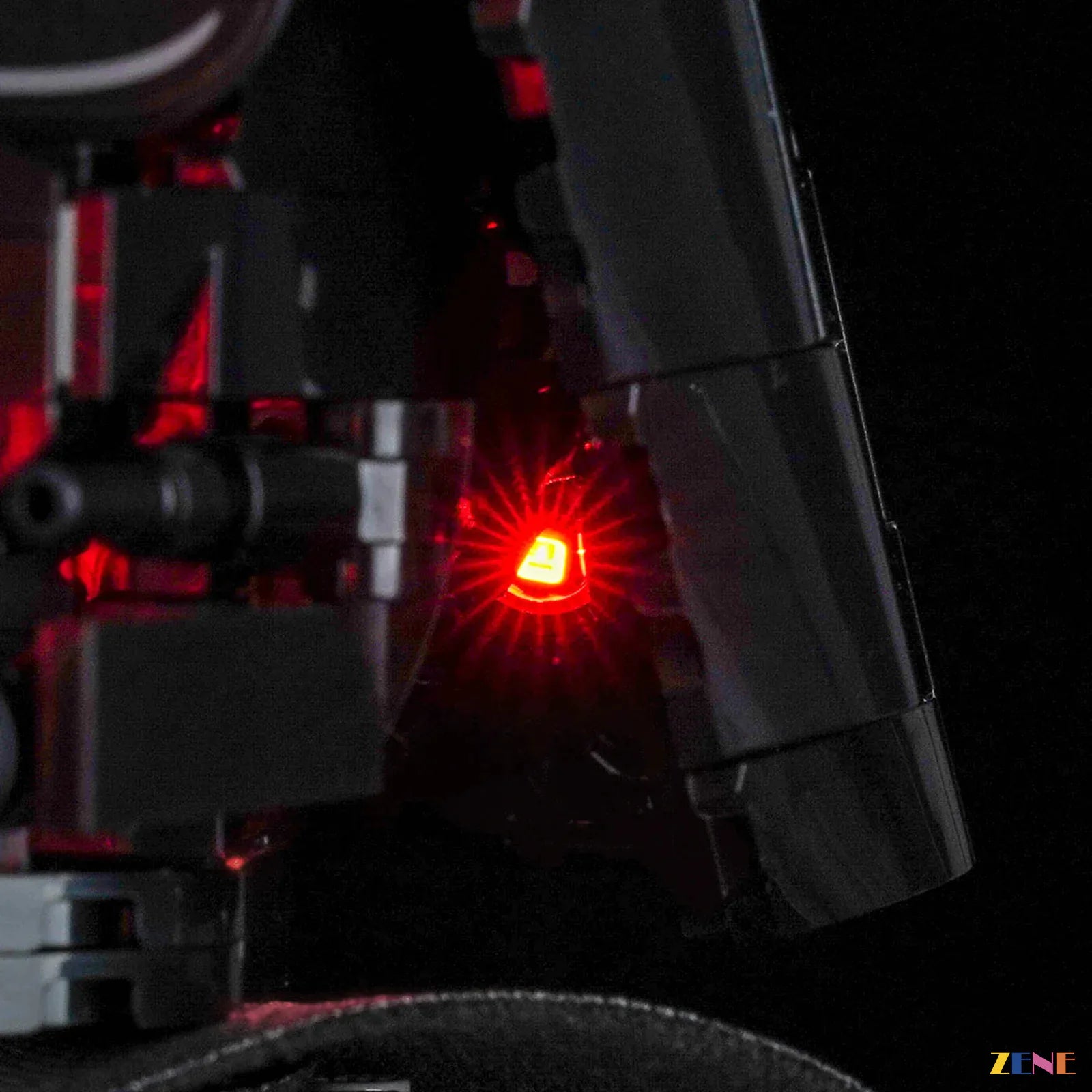 zene bricks Light Kit for Up-Scaled Darth Vader Minifigure #75461