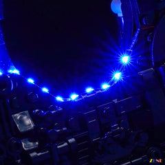 Batcave symbol interactive light install - ZENE Bricks Light Kit for LEGO® Batman Logo #76330