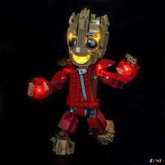 LEGO Ravager Jumpsuit Groot Light Kit for #76341