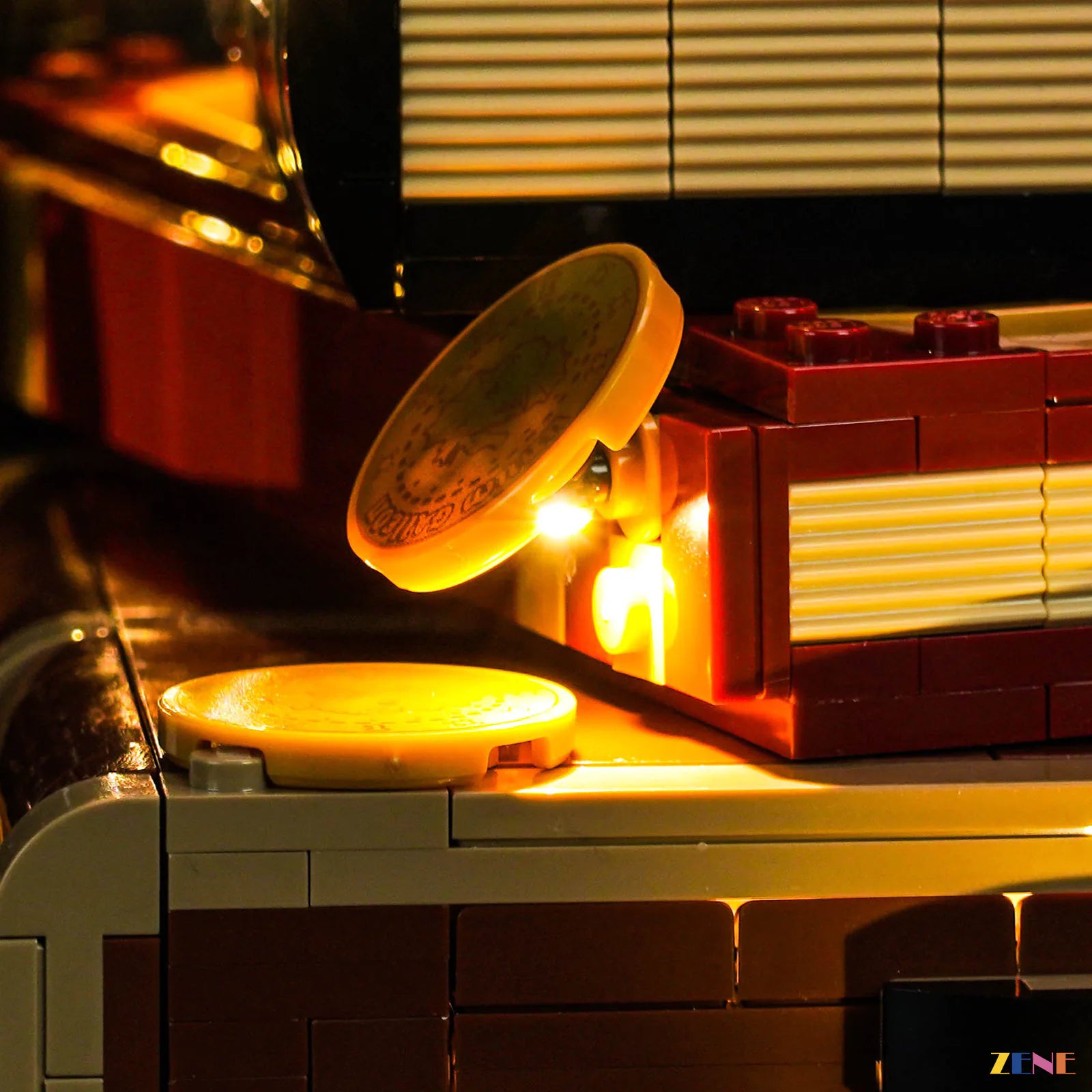 magical centerpiece night display lighting - ZENE Bricks Light Kit for LEGO® Sorcerer's Stone Collectors' Edition #76466