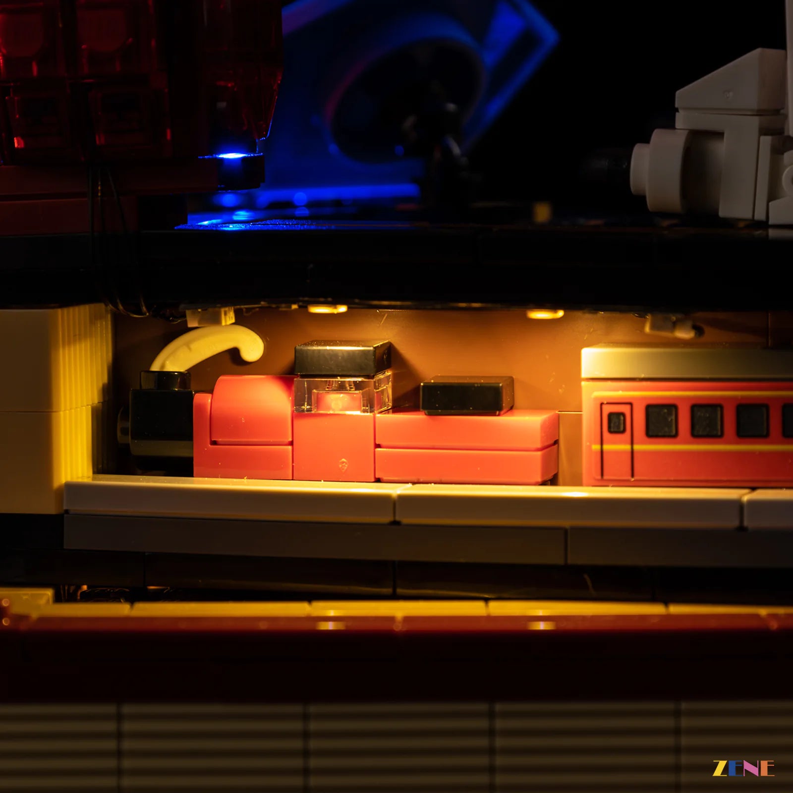 ultra thin wire hidden lighting - ZENE Bricks Light Kit for LEGO® Sorcerer's Stone Collectors' Edition #76466 Ver.2