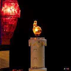 wizarding world display depth effect - ZENE Bricks Light Kit for LEGO® Sorcerer's Stone Collectors' Edition #76466 Ver.2