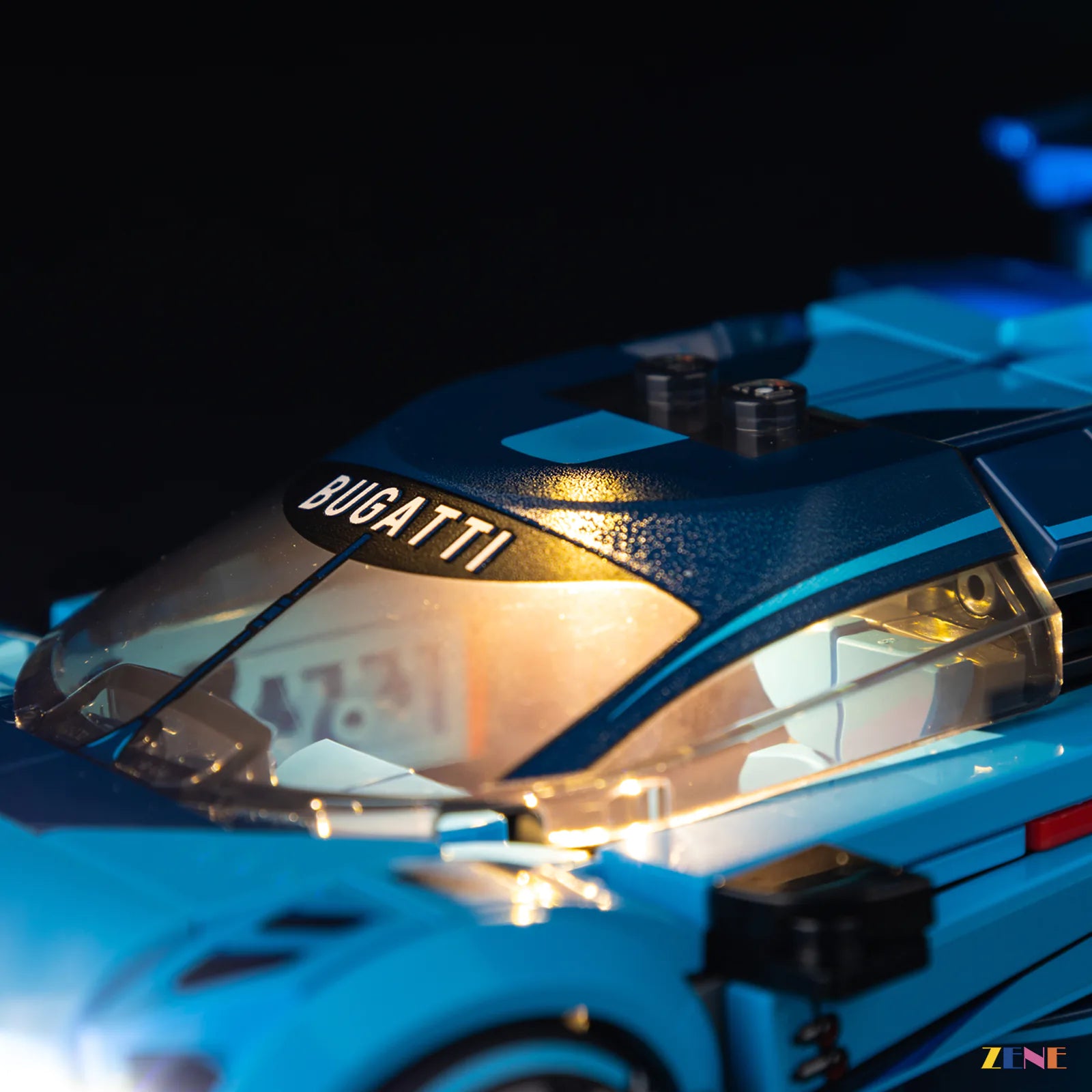 zene bricks LEGO Bugatti Vision GT Hyper Sports Car Light Kit for #77253