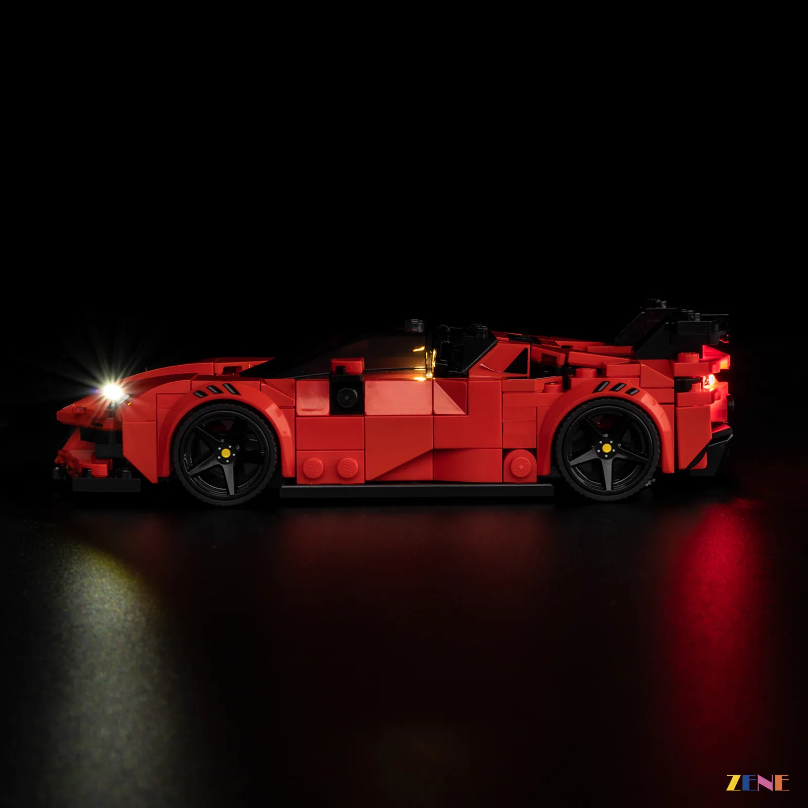 zene bricks LEGO Ferrari SF90 XX Stradale Sports Car Light Kit for #77254