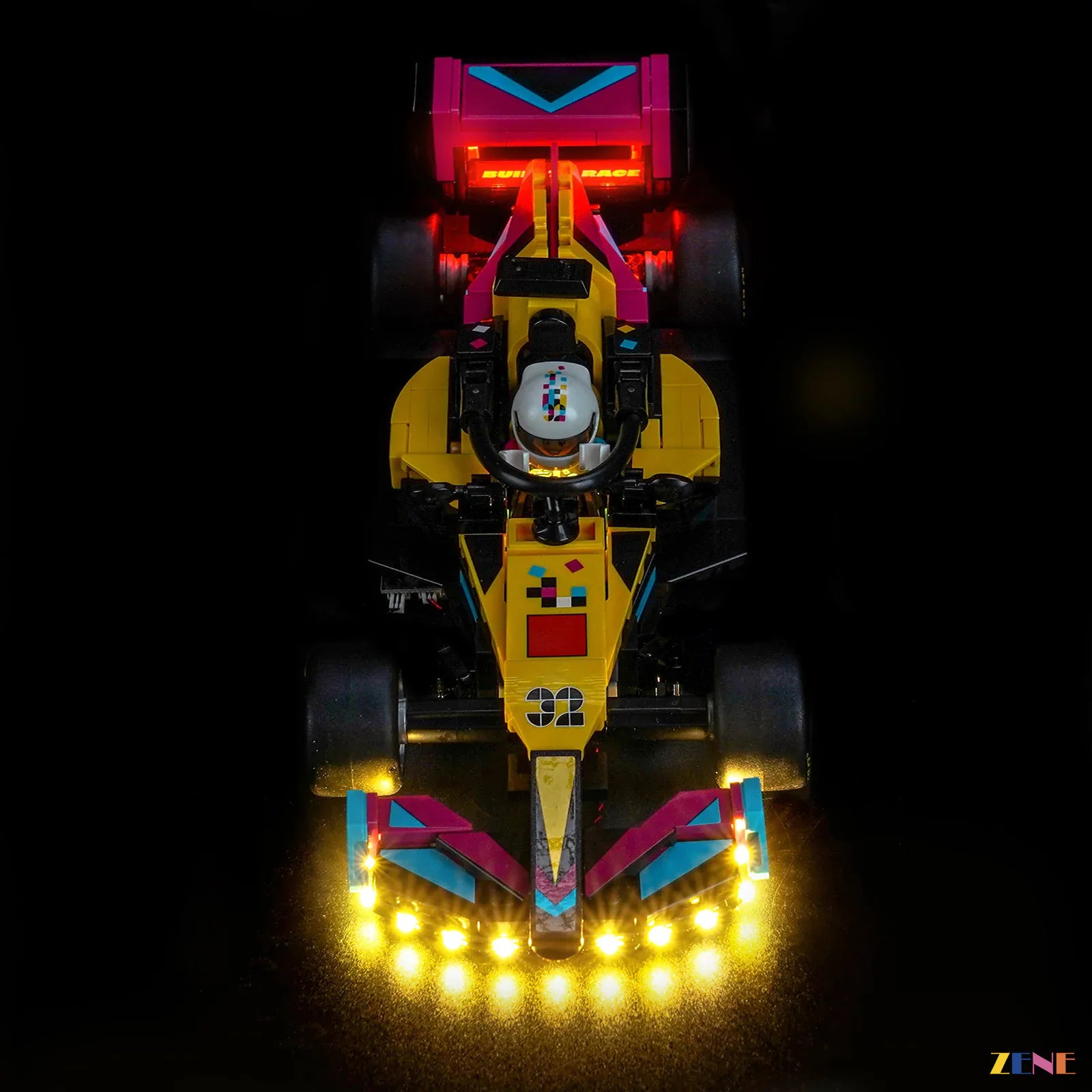 zene bricks LEGO F1 ACADEMY LEGO Race Car Light Kit for #77258