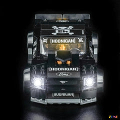 rear diffuser red LED decoration - ZENE Bricks Light Kit for LEGO® Ken Block's 65 Ford Mustang Hoonicorn V1 #77262
