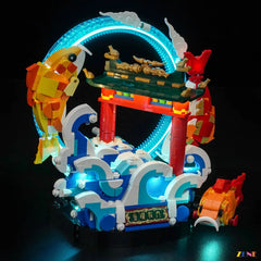 Light Kit for Prosperity Carp Leaping #80120