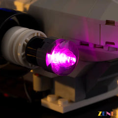 ARC-170 engines cockpit and Clone Wars starfighter glow - ZENE Bricks Light Kit for LEGO® ARC-170 Starfighter #75402