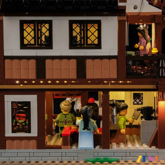 ZENE Bricks Light Kit for LEGO Moon-Gazing Inn #80121