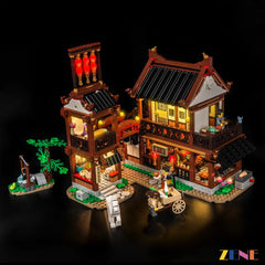 ZENE Bricks Light Kit for LEGO Moon-Gazing Inn #80121