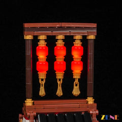 ZENE Bricks Light Kit for LEGO Moon-Gazing Inn #80121