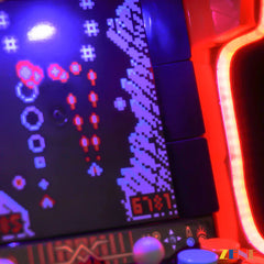 arcade machine red neon and blue screen glow - ZENE Bricks Light Kit for LEGO® Arcade Machine #40805