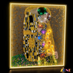 ZENE Bricks Light Kit for LEGO Art Gustav Klimt - The Kiss #31221