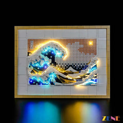 Light Kit for LEGO Art Hokusai The Great Wave 31208