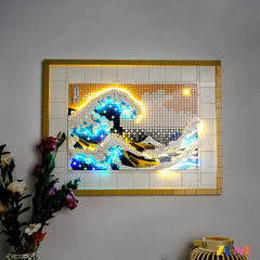 Light Kit for LEGO Art Hokusai The Great Wave 31208