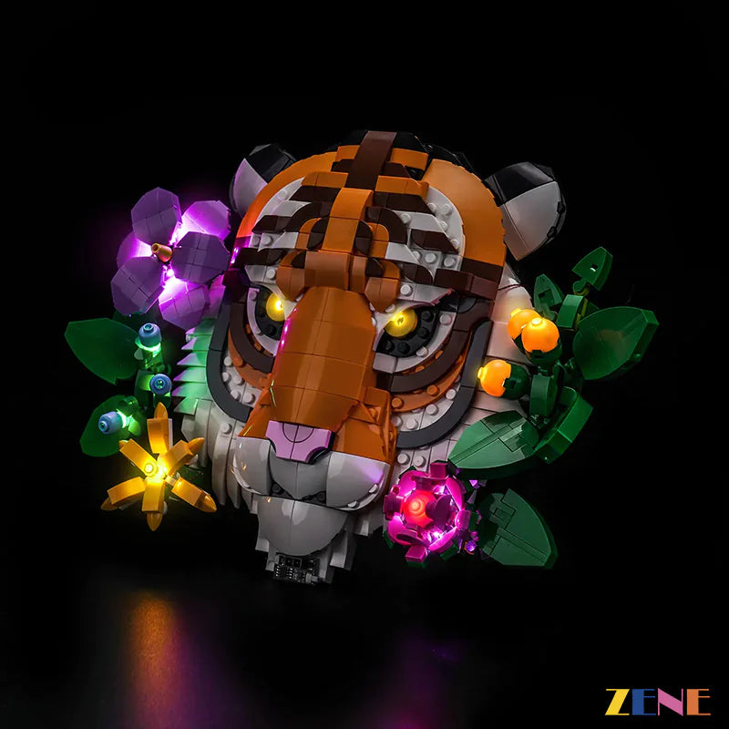 zene bricks Light Kit for LEGO Tiger - The Fauna Collection #31217