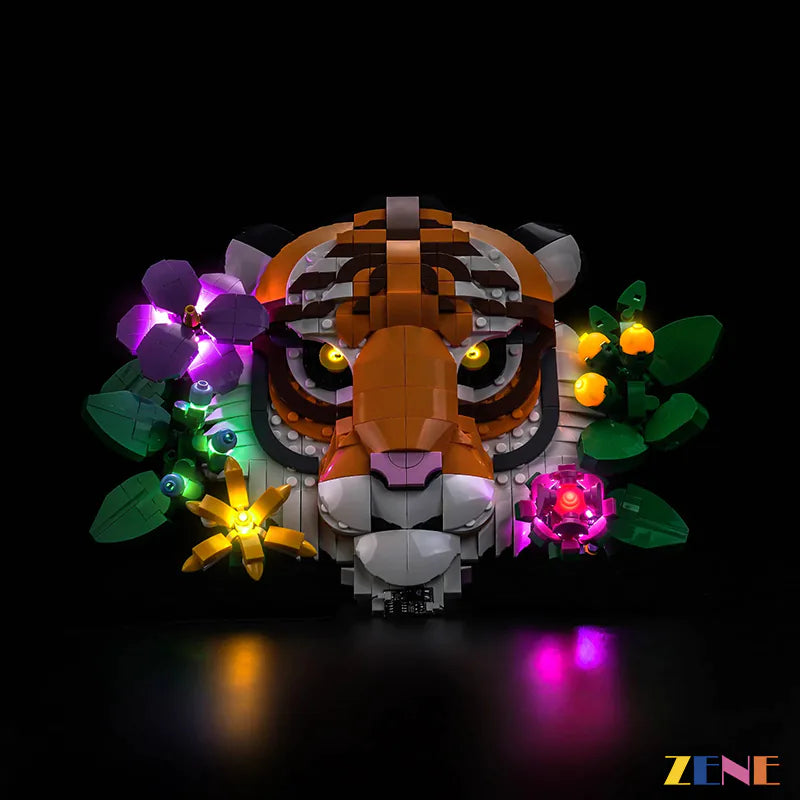 zene bricks Light Kit for LEGO Tiger - The Fauna Collection #31217