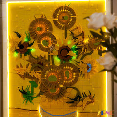 Vincent van Gogh Sunflowers Art Lego