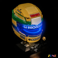 ZENE Bricks Light Kit for LEGO Ayrton Senna Helmet #43024