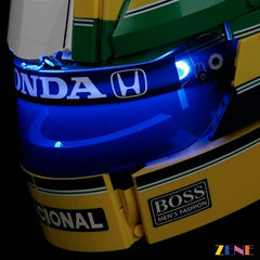 ZENE Bricks Light Kit for LEGO Ayrton Senna Helmet #43024