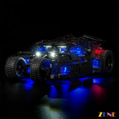 ZENE Bricks Light Kit for LEGO Batmobile Tumbler #42239