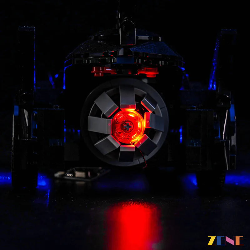 zene bricks Light Kit for Forever Batmobile #76304 (Blue Ver.)