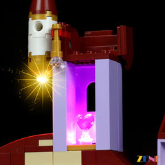 Light Kit for LEGO Belle and the Beast's Castle #43196