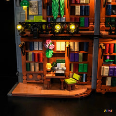 ZENE Bricks Light Kit for LEGO Icons Bookstore: Book Nook #11379