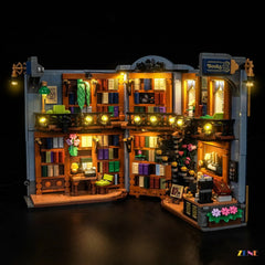 ZENE Bricks Light Kit for LEGO Icons Bookstore: Book Nook #11379