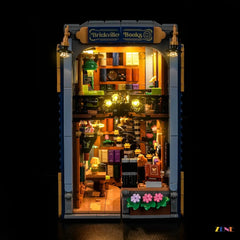 ZENE Bricks Light Kit for LEGO Icons Bookstore: Book Nook #11379