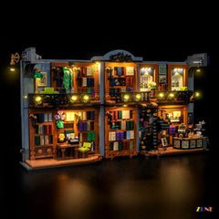 ZENE Bricks Light Kit for LEGO Icons Bookstore: Book Nook #11379