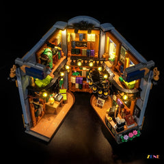 ZENE Bricks Light Kit for LEGO Icons Bookstore: Book Nook #11379